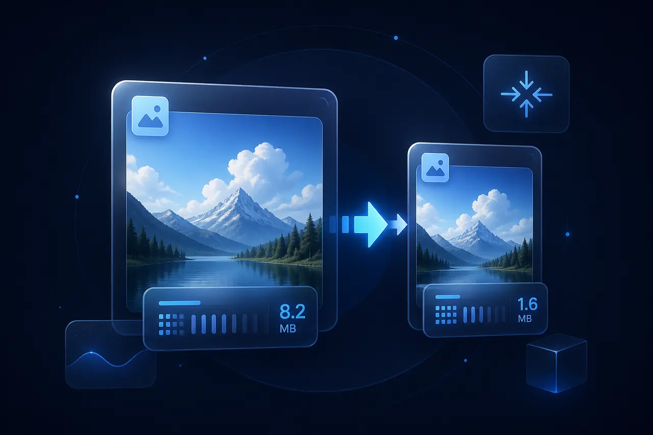 Free online image compressor — reduce JPG and PNG size without subscription